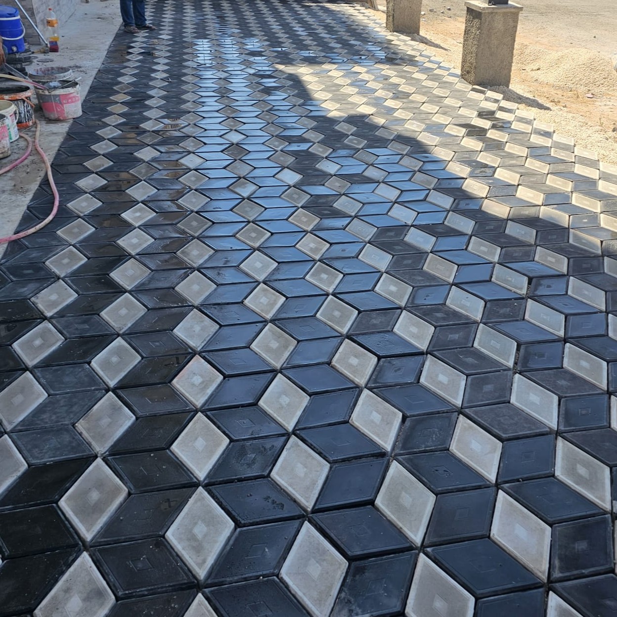 Dekoratif Beton Parke