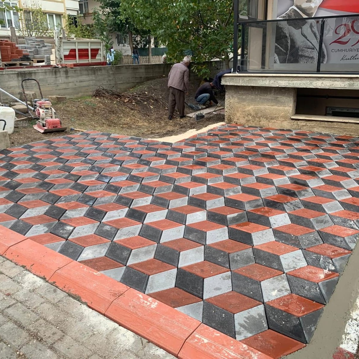  Dekoratif Beton Parke