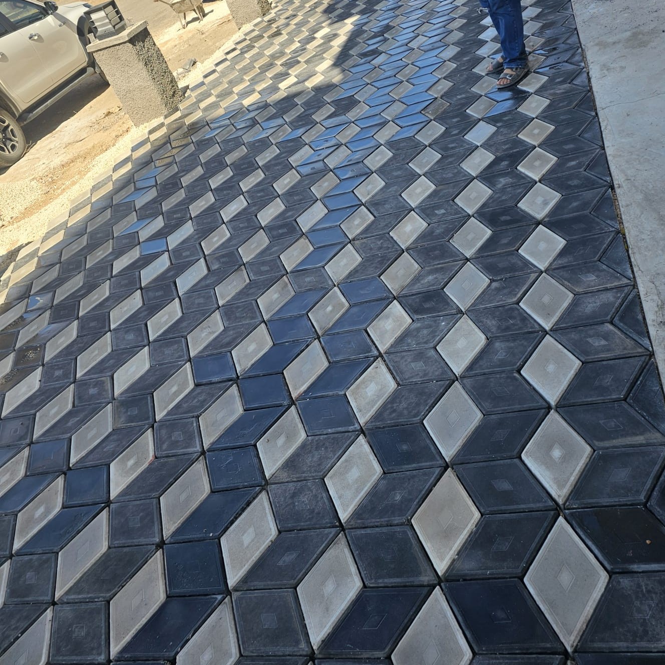 Dekoratif Beton Parke